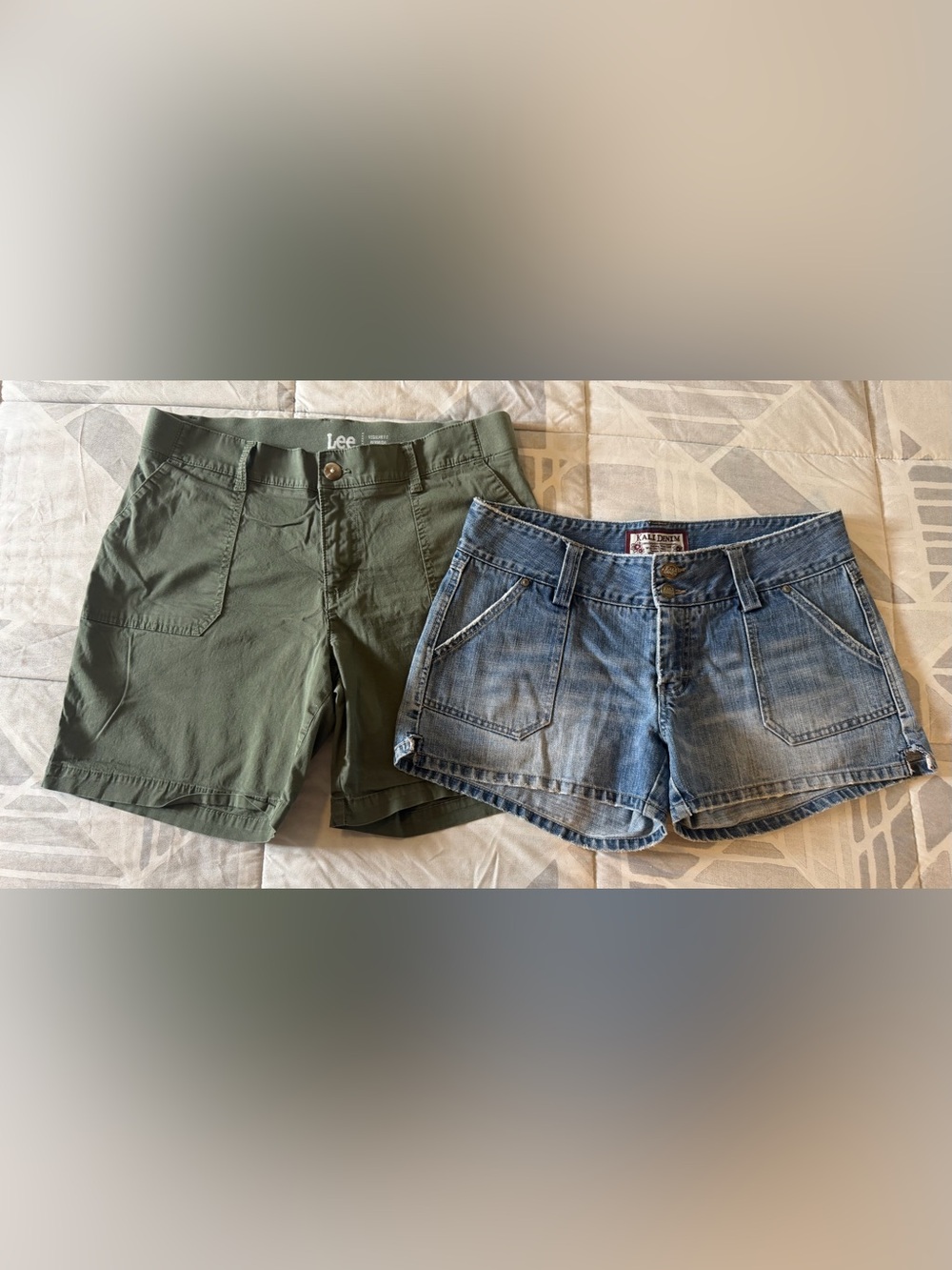 Kali Denim Shorts Duo